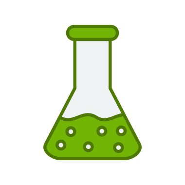 Matara Doldurulmuş Doğrusal Vektör Simgesi Tasarımı