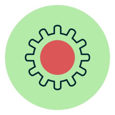Doldurulmuş Doğrusal Vektör Simgesi Tasarımı Ayarlanıyor
