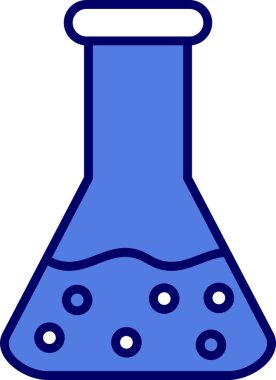 Matara Doldurulmuş Doğrusal Vektör Simgesi Tasarımı