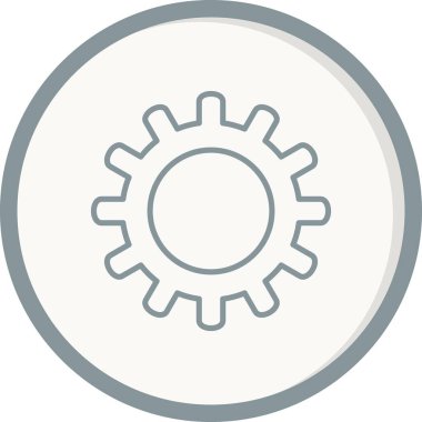 Doldurulmuş Doğrusal Vektör Simgesi Tasarımı Ayarlanıyor