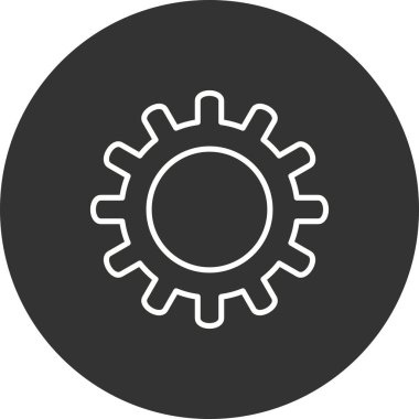 Doldurulmuş Doğrusal Vektör Simgesi Tasarımı Ayarlanıyor