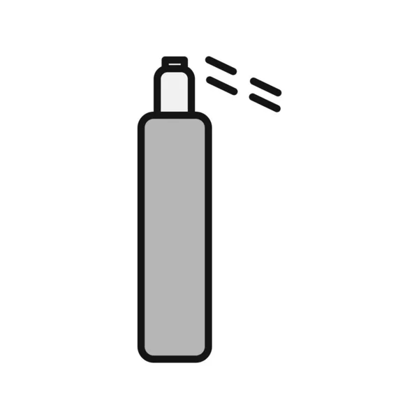 Reinigungsspray Gefüllt Vector Line Icon Design — Stockvektor