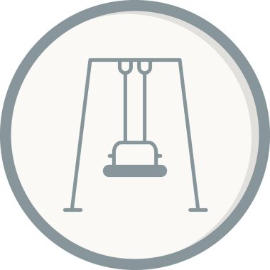 Dolu Doğrusal Vektör Simgesi Tasarımı