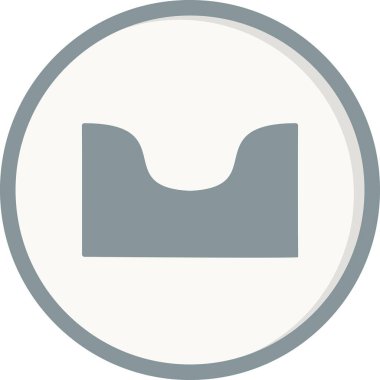 Kaykay Oyun Alanı Doğrusal Vektör Simgesi Tasarımı