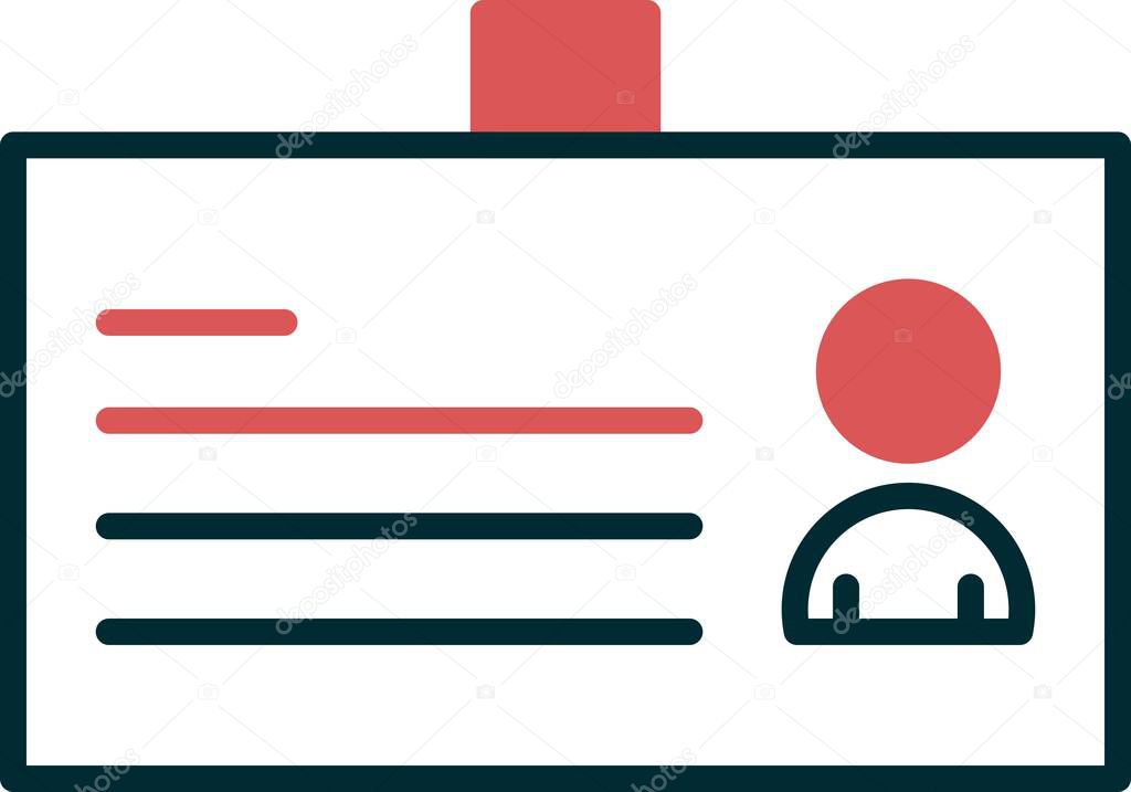 Card Filled Linear Vector Icon Desig