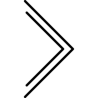 ok simgesi vektör illüstrasyonu