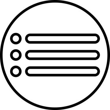 menü simgesi vektör illüstrasyonu