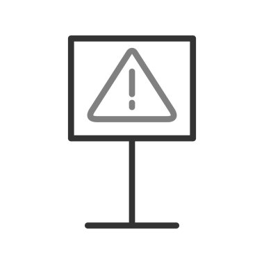  Tehlike İşareti, ünlem işareti vektör çizimi