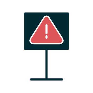  Tehlike İşareti, ünlem işareti vektör çizimi