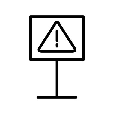  Tehlike İşareti, ünlem işareti vektör çizimi