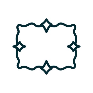 Siyah ve beyaz renk çizgisinin soyut vektör çizimi