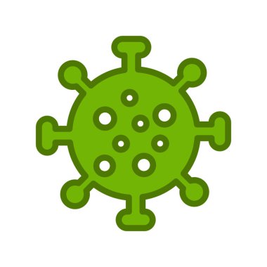 bakteri virüsü vektör çizimi