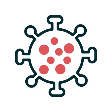 bakteri virüsü vektör çizimi