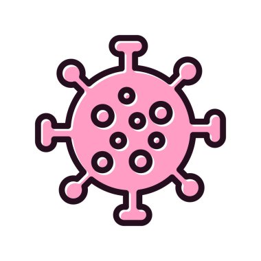 bakteri virüsü vektör çizimi