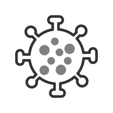 bakteri virüsü vektör çizimi