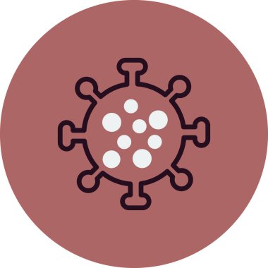 bakteri virüsü vektör çizimi