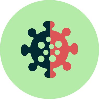 bakteri virüsü vektör çizimi