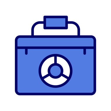 Biyolojik tehlike simgesi, vektör çizimi  