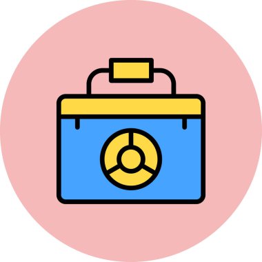 Biyolojik tehlike simgesi, vektör çizimi  