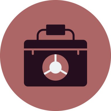 Biyolojik tehlike simgesi, vektör çizimi  