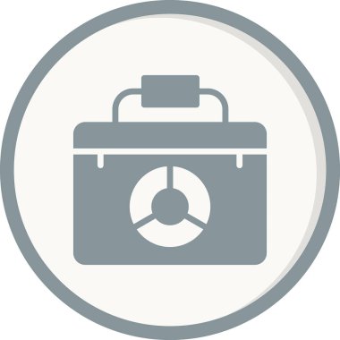 Biyolojik tehlike simgesi, vektör çizimi  