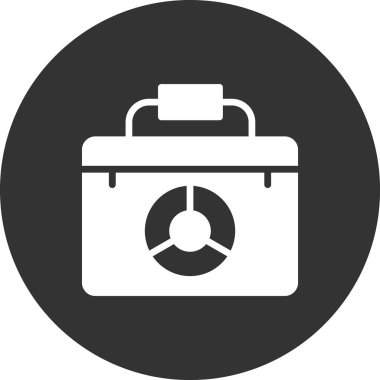 Biyolojik tehlike simgesi, vektör çizimi  