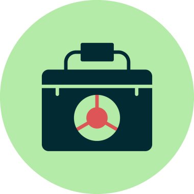 Biyolojik tehlike simgesi, vektör çizimi  