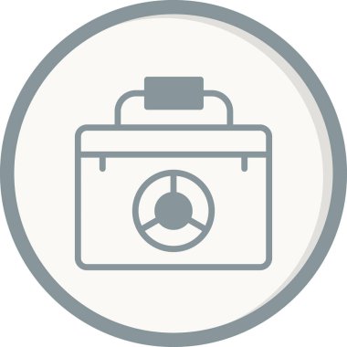 Biyolojik tehlike simgesi, vektör çizimi  