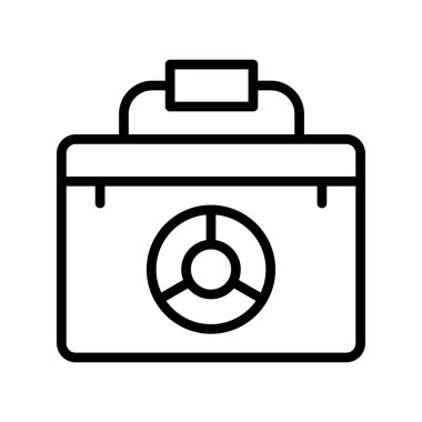 Biyolojik tehlike simgesi, vektör çizimi  