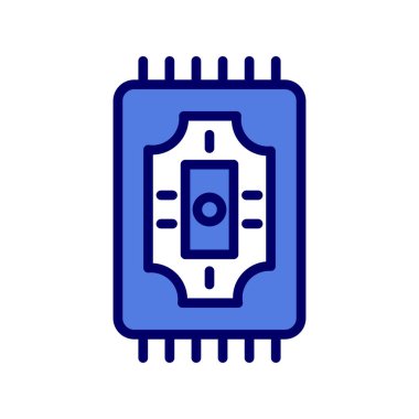 Halı simgesi. Çizgi sanatı tasarımı