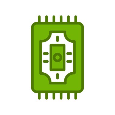 Halı simgesi. Çizgi sanatı tasarımı