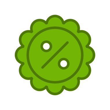 Soyut arkaplan, vektör üzerinde izole edilmiş indirim simgesi 