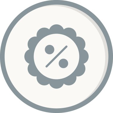 Soyut arkaplan, vektör üzerinde izole edilmiş indirim simgesi 