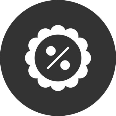 Soyut arkaplan, vektör üzerinde izole edilmiş indirim simgesi 