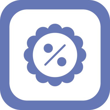 Soyut arkaplan, vektör üzerinde izole edilmiş indirim simgesi 