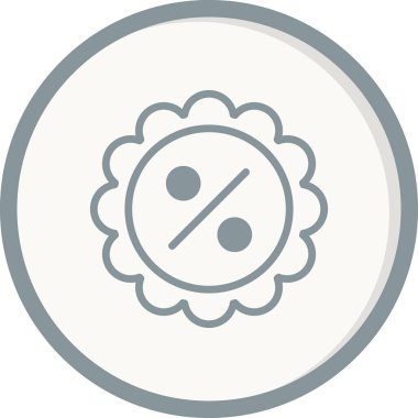 Soyut arkaplan, vektör üzerinde izole edilmiş indirim simgesi 