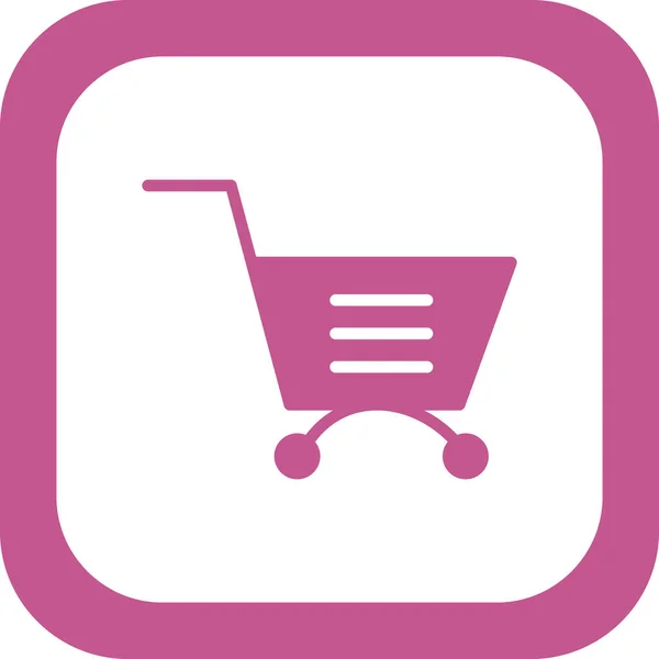 Shopping Cart Icon Vector Illustration Graphic Design — Stock Vector