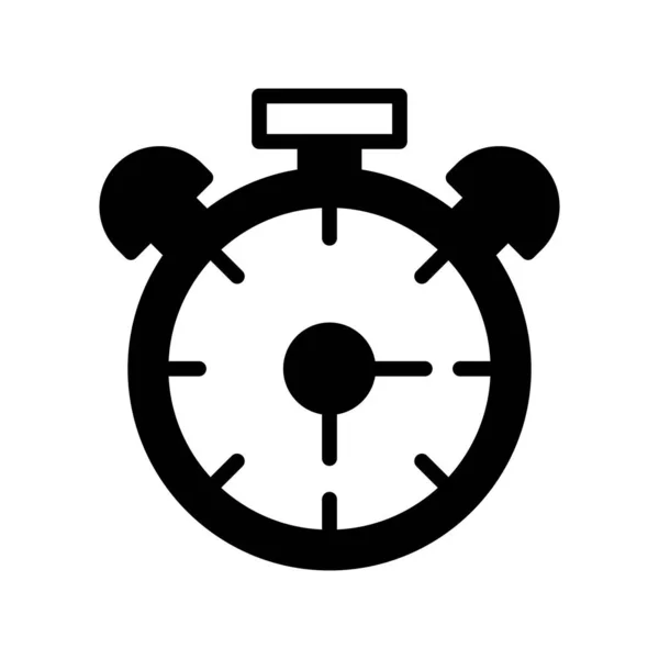Alarm Clock Icon Vector Illustration — Stock Vector