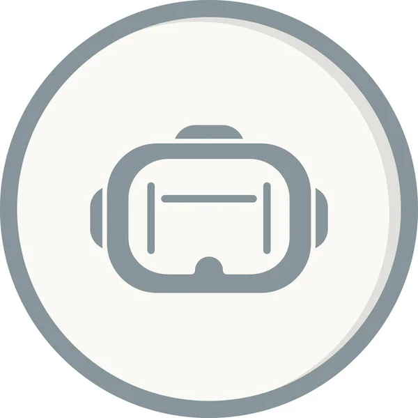 Goggles Icon Vector Symbol Design Illustration — Stock Vector