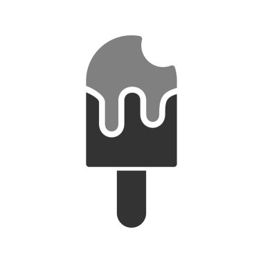 Dondurma. Basit tasarım çizimi