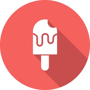 Dondurma. Basit tasarım çizimi