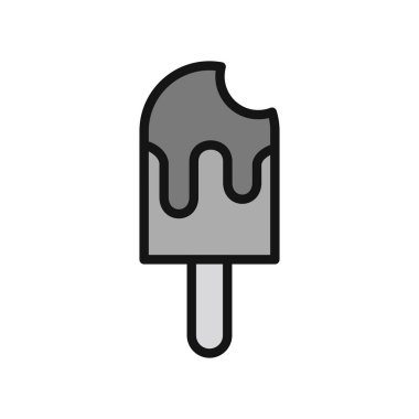Dondurma. Basit tasarım çizimi