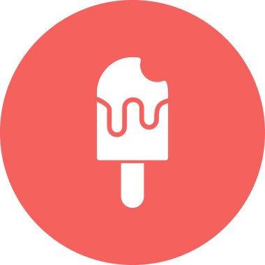 Dondurma. Basit tasarım çizimi