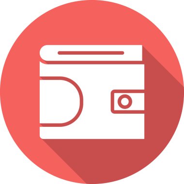 cüzdan web simgesi basit illüstrasyon