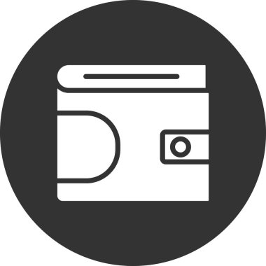 cüzdan web simgesi basit illüstrasyon