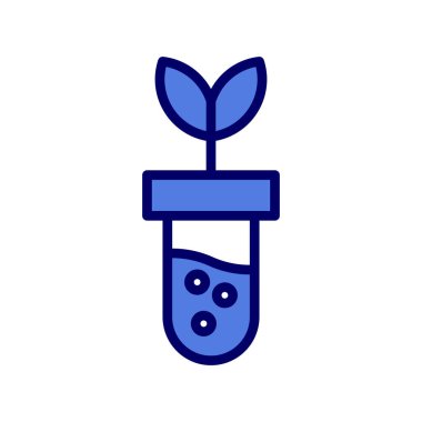 Mataradaki genetiği değiştirilmiş filiz, vektör illüstrasyonu 