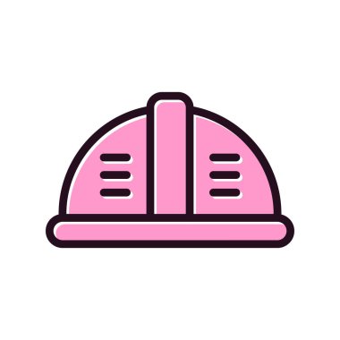 Kask simge vektör çizim