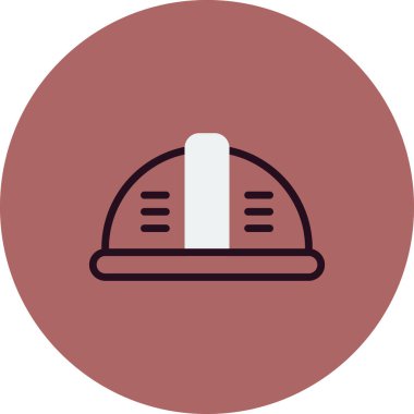 Kask simge vektör çizim