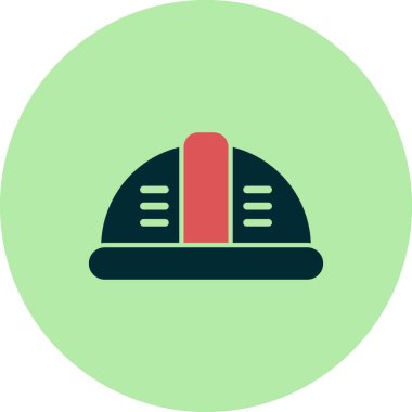 Kask simge vektör çizim