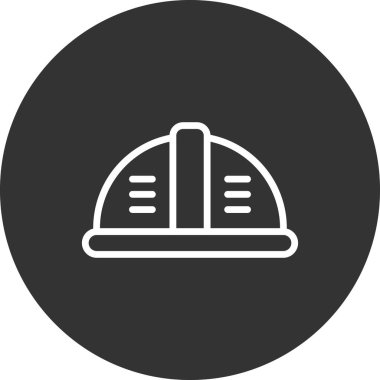 Kask simge vektör çizim